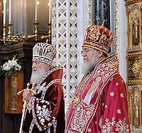 Слово Святейшего Патриарха Кирилла после Божественной литургии в неделю 6-ю по Пасхе в Храме Христа Спасителя