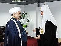 Состоялась встреча Святейшего Патриарха Кирилла с председателем Управления мусульман Кавказа