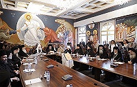 Святейший Патриарх Кирилл принял участие в торжественном заседании Священного Синода Кипрской Православной Церкви