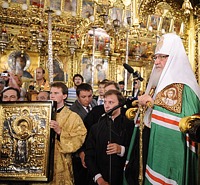 Святейший Патриарх Кирилл посетил Киккский монастырь