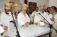 Патриарх Ириней освятил новый сербский православный храм в столице Хорватии