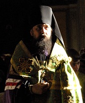 Патриаршее поздравление епископу Каширскому Иову с 15-летием архиерейской хиротонии