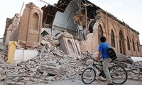 Папа Римский посетил северо-итальянский город Роверето ди Нови, пострадавший от землетрясения