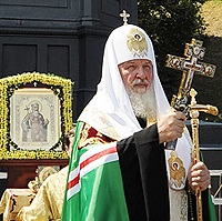 Слово Святейшего Патриарха Кирилла после молебна у памятника Крестителю Руси на Владимирской горке в Киеве