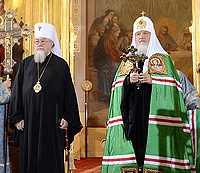Святейший Патриарх Кирилл совершил молебен в варшавском кафедральном соборе Марии Магдалины Святейший Патриарх Кирилл совершил молебен в варшавском кафедральном соборе Марии Магдалины