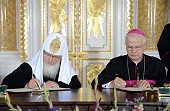 Совместное послание народам России и Польши Предстоятеля Русской Православной Церкви Патриарха Московского и всея Руси Кирилла и Председателя Епископской Конференции Польши Архиепископа Юзефа Михалика, митрополита Перемышльского