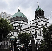 Святейший Патриарх Кирилл совершил Божественную литургию в Воскресенском кафедральном соборе Токио