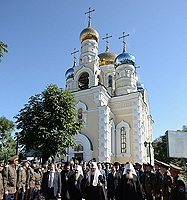 Святейший Патриарх Кирилл посетил Покровский кафедральный собор г. Владивостока