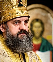 Патриаршее поздравление архиепископу Виленскому Иннокентию с 65-летием со дня рождения