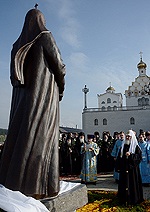 Слово Святейшего Патриарха Кирилла на церемонии открытия памятника Патриарху Алексию II у храма Всех святых в Минске