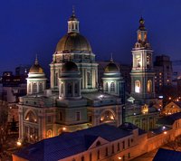 В канун праздника Казанской иконы Божией Матери Святейший Патриарх Кирилл совершил всенощное бдение в Богоявленском кафедральном соборе в Елохове