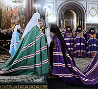 Слово Святейшего Патриарха Кирилла при вручении архиерейского жезла Преосвященному Василию (Данилову), епископу Котласскому и Вельскому
