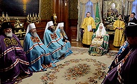 Святейший Патриарх Кирилл возглавил наречение новых архиереев Русской Церкви