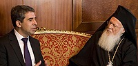 Президент Болгарии Росен Плевнелиев встретился с Константинопольским Патриархом Варфоломеем
