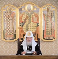 Слово Святейшего Патриарха Кирилла на заседании Высшего Церковного Совета Русской Православной Церкви 30 ноября 2012 года