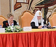 Выступление Святейшего Патриарха Кирилла на пленарном заседании II Форума православных женщин