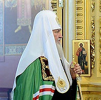 Слово Святейшего Патриарха Кирилла в день памяти св. Александра Невского после Литургии в Александро-Невском соборе г. Егорьевска