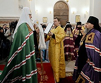 Слово Святейшего Патриарха Кирилла при вручении архиерейского жезла Преосвященному Гедеону (Губке), епископу Георгиевскому и Прасковейскому