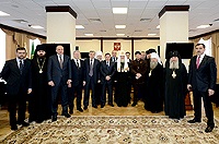 Святейший Патриарх Кирилл встретился с руководителями регионов Северо-Кавказского федерального округа