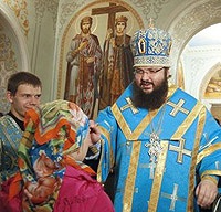 Патриаршее поздравление епископу Магнитогорскому Иннокентию с 15-летием служения в священном сане