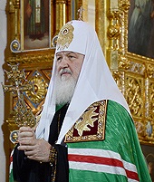 Слово Святейшего Патриарха Кирилла после великой вечерни в праздник Рождества Христова в Храме Христа Спасителя