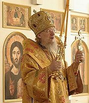 Патриаршее поздравление епископу Серафиму (Зализницкому) с 60-летием со дня рождения