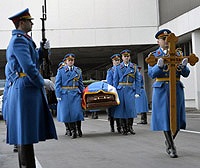 В Сербию принесены останки последнего короля Югославии Петра II Карагеоргиевича