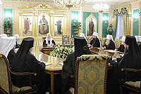 ЖУРНАЛЫ заседания Священного Синода от 30 января 2013 года