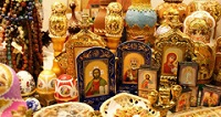 Храмы и монастыри России, Греции, Черногории представляют свою продукцию на выставке в Петербурге