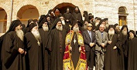 На Святой Горе Афон состоялась интронизация нового игумена монастыря Григориат