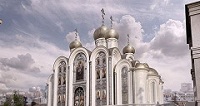 Власти Москвы одобрили проект нового храма в Сретенском монастыре