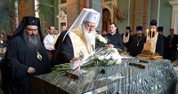 Святейший Патриарх Болгарский Неофит совершил в Петропавловской крепости литию по императору Александру II