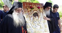 На Святой Горе торжественно отметили праздник иконы Божией Матери «Аксион Эстин» («Достойно есть»)