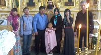 В Ростовской области крестилась семья корейцев из семи человек