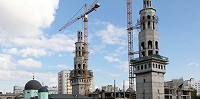 На соборную мечеть Москвы водрузят первый полумесяц