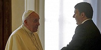 Папа Римский встретился с премьер-министром Италии
