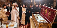 Патриарх Румынский Даниил освятил раку для мощей св. Иоанна Златоуста