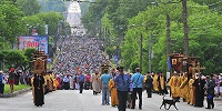 Около 75 тысяч паломников участвовали в богослужениях на месте обретения Великорецкого образа святителя Николая