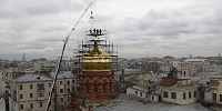 Завершено воссоздание Московского епархиального дома с храмом святого равноапостольного князя Владимира