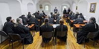 В Новоспасском монастыре открылись очередные курсы повышения квалификации духовенства Москвы