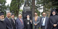 Патриарх Константинопольский Варфоломей открыл памятник себе на острове Халки