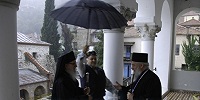 Глава Американской архиепископии Константинопольской Православной Церкви посетил Афон