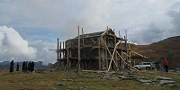 В Грузии у ледников Сванетии строится мужской монастырь