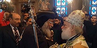Коптский Патриарх Тавадрос на Рождество посетил Александрийского Патриарха Феодора II