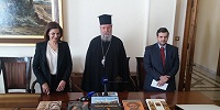 Банк Кипра передал в дар Кипрской Православной Церкви 10 тысяч книг по истории и культуре