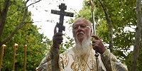 Патриарх Варфоломей совершил богослужение на руинах древнего монастыря Богородицы Фанеромени