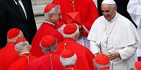 Папа Римский Франциск назвал имена 17 будущих новых кардиналов Римской Церкви