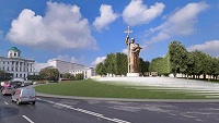 В Москве начался монтаж монумента князю Владимиру
