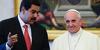 Президент Венесуэлы Николас Мадуро встретился с Папой Римским Франциском