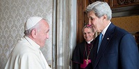 Папа Римский Франциск встретился с госсекретарем США Джоном Керри